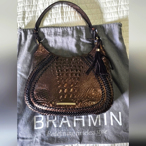 BRAHMIN Wristlet wallet and Bag - Picture 5 of 14